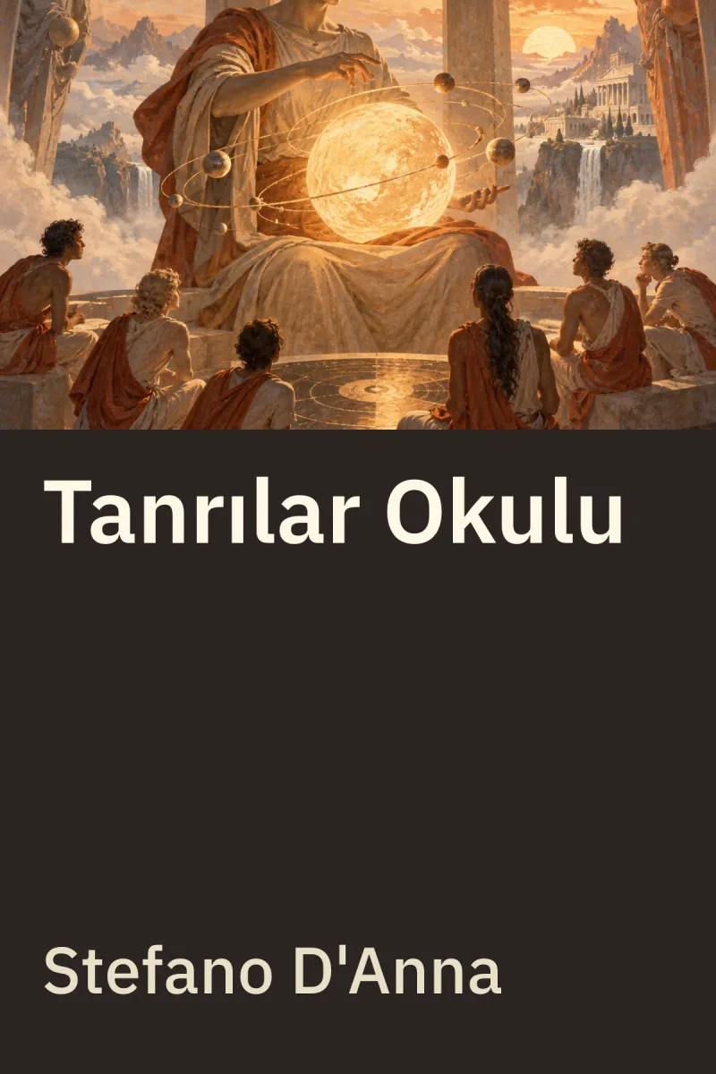 Tanrılar Okulu — Stefano D'Anna özgün kitap illüstrasyonu