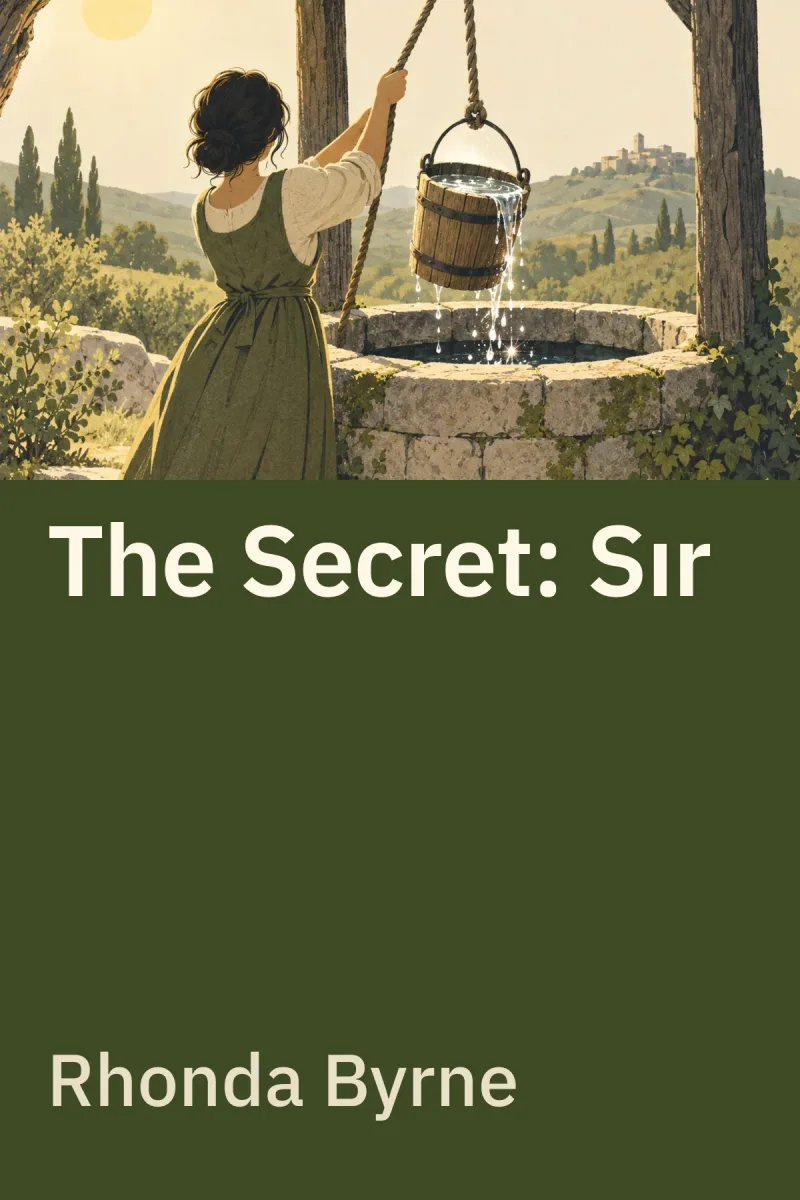 The Secret: Sır — Rhonda Byrne özgün kitap illüstrasyonu
