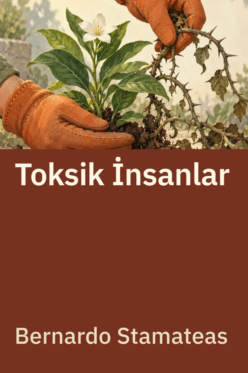 Toksik İnsanlar — Bernardo Stamateas özgün kitap illüstrasyonu