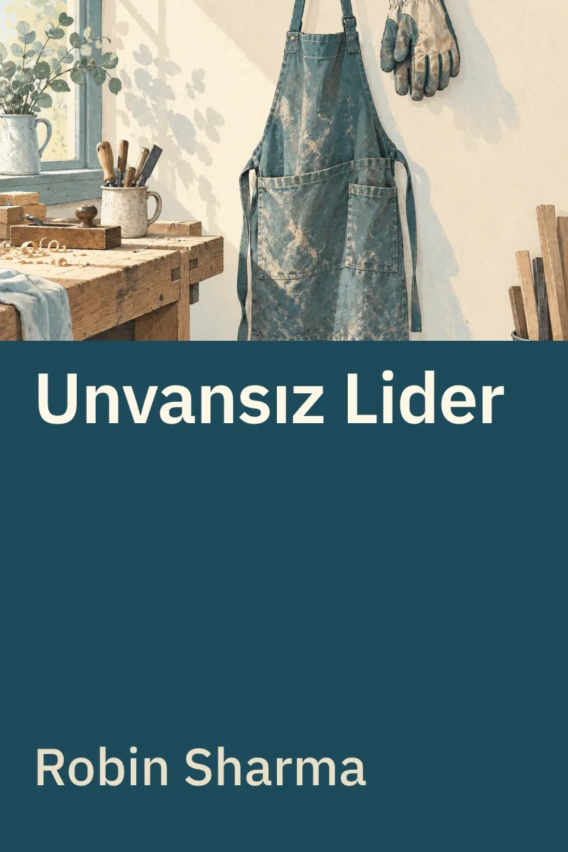 Unvansız Lider — Robin Sharma özgün kitap illüstrasyonu