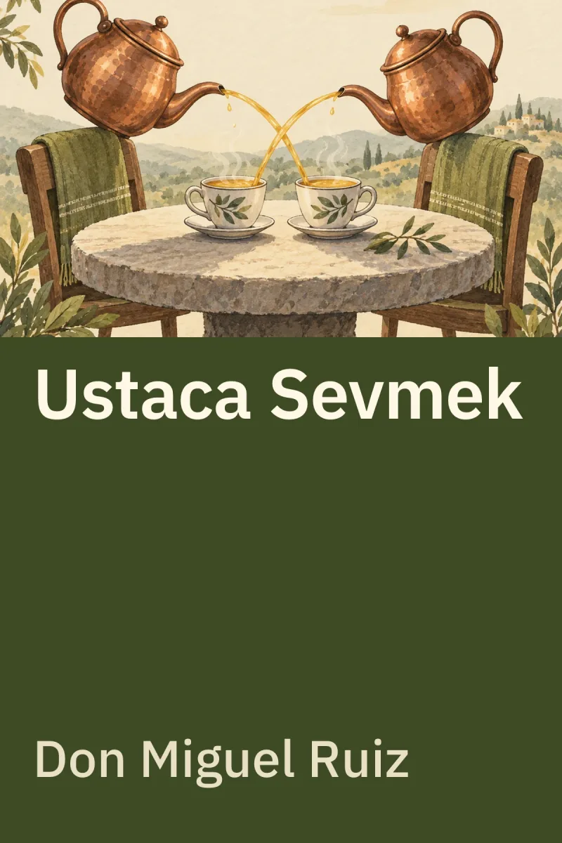 Ustaca Sevmek — Don Miguel Ruiz özgün kitap illüstrasyonu