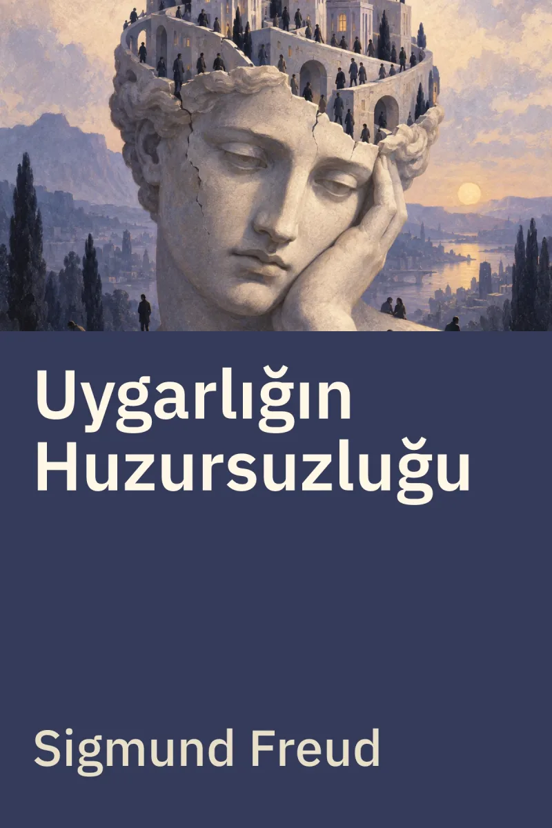 Uygarlığın Huzursuzluğu — Sigmund Freud özgün kitap illüstrasyonu