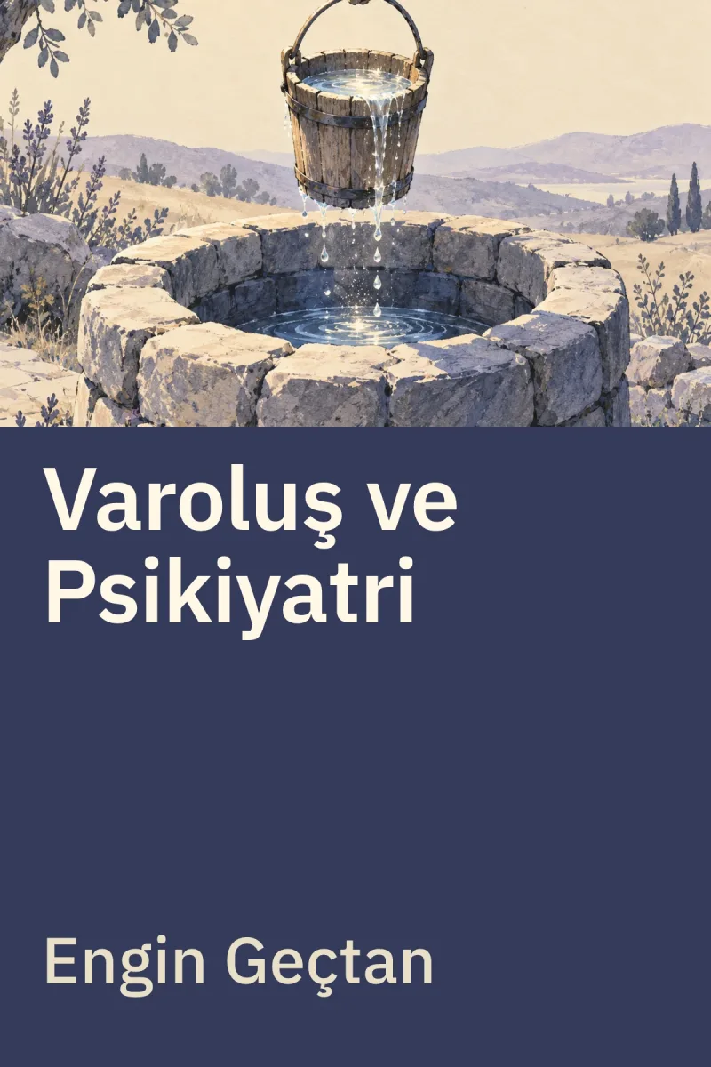 Varoluş ve Psikiyatri — Engin Geçtan özgün kitap illüstrasyonu