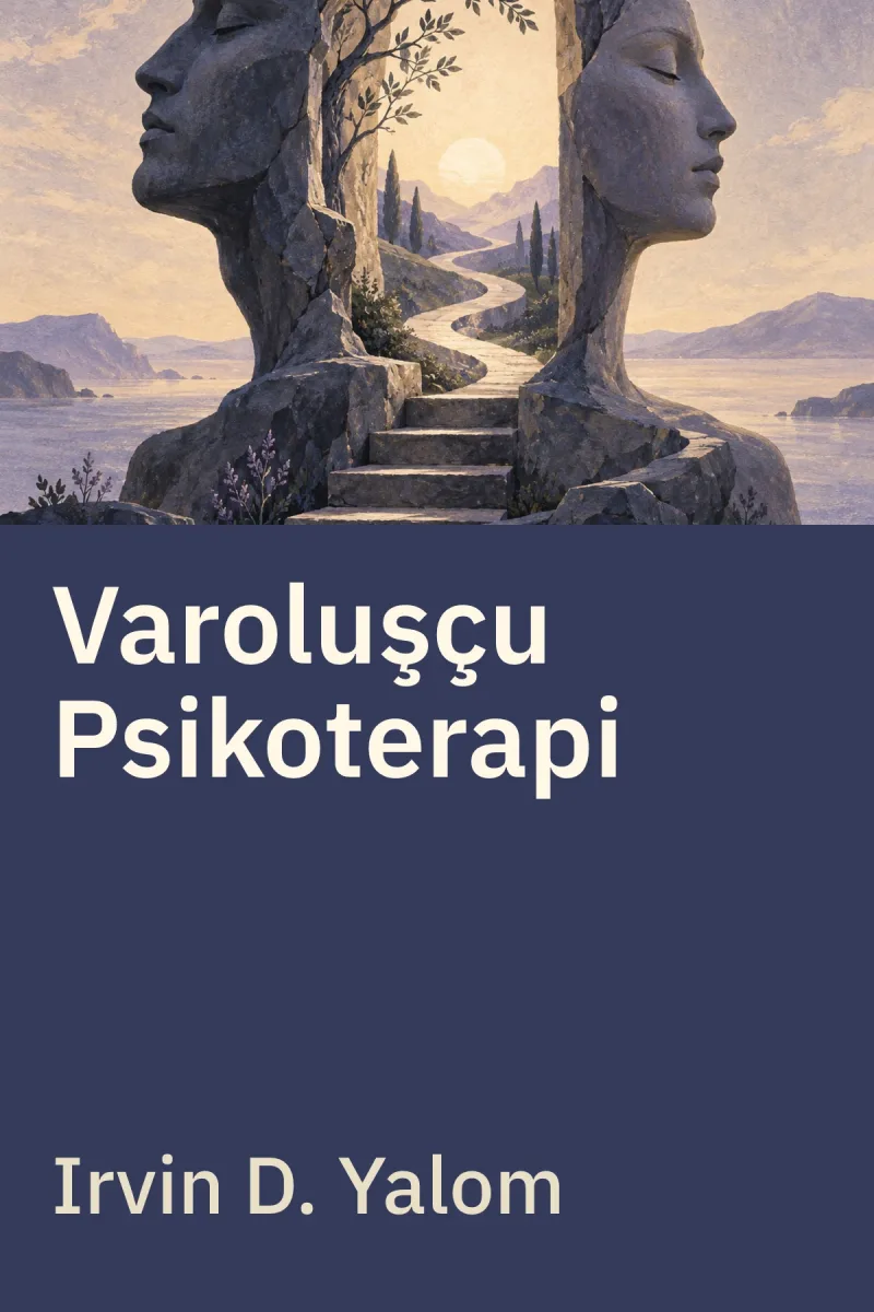 Varoluşçu Psikoterapi — Irvin D. Yalom özgün kitap illüstrasyonu