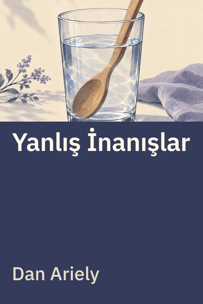 Yanlış İnanışlar - Mantıksız Şeylere Neden İnanırız? — Dan Ariely özgün kitap illüstrasyonu