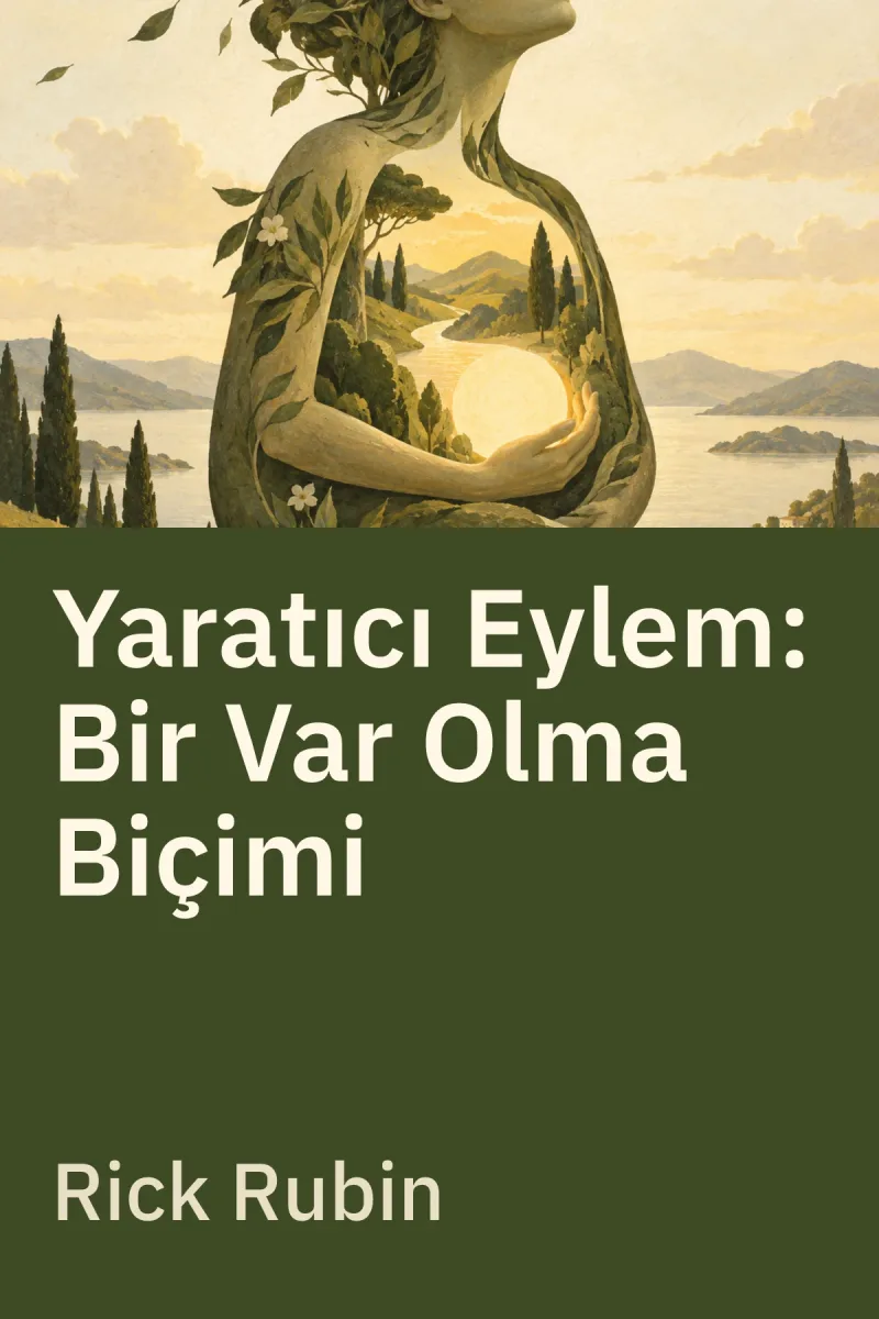 Yaratıcı Eylem: Bir Var Olma Biçimi — Rick Rubin özgün kitap illüstrasyonu