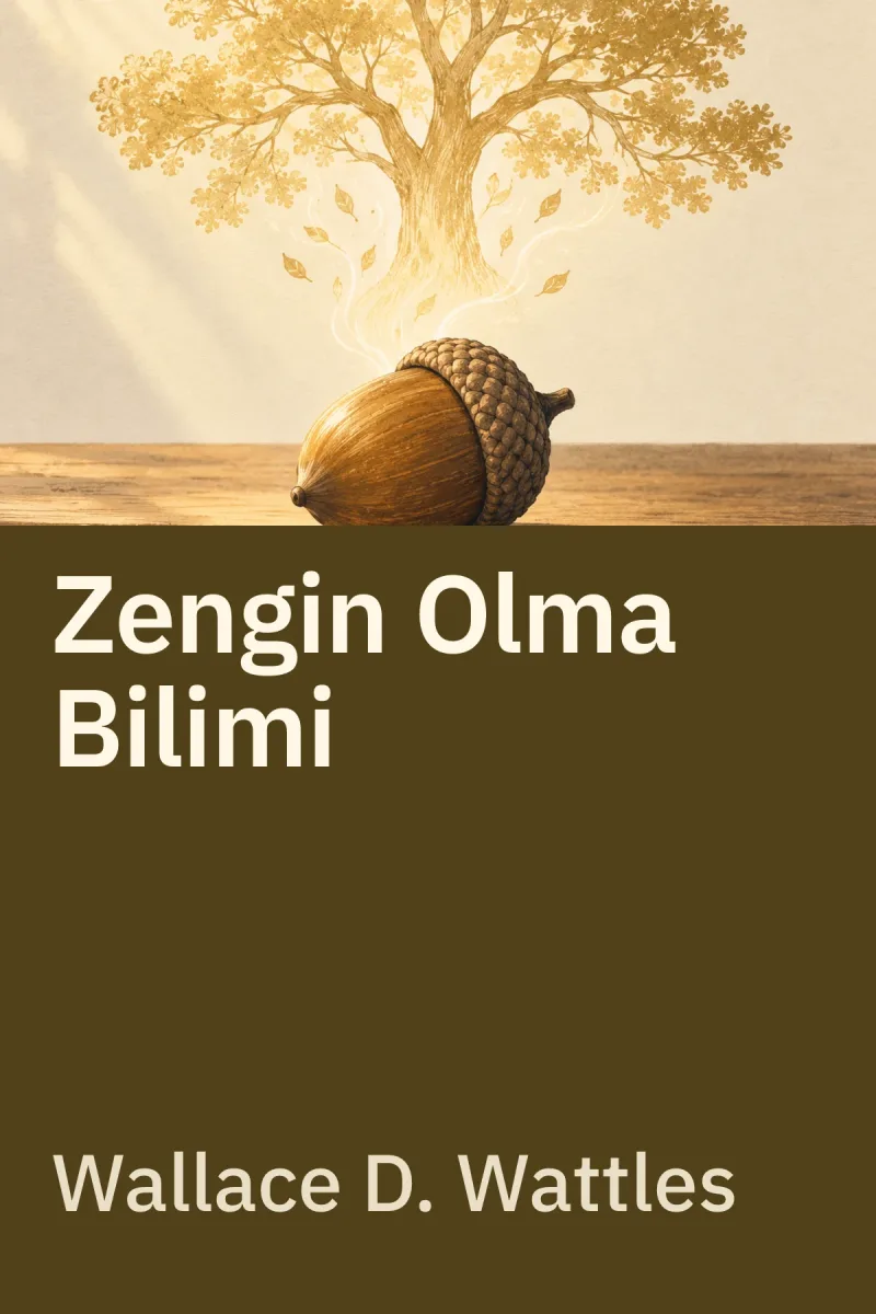 Zengin Olma Bilimi — Wallace D. Wattles özgün kitap illüstrasyonu