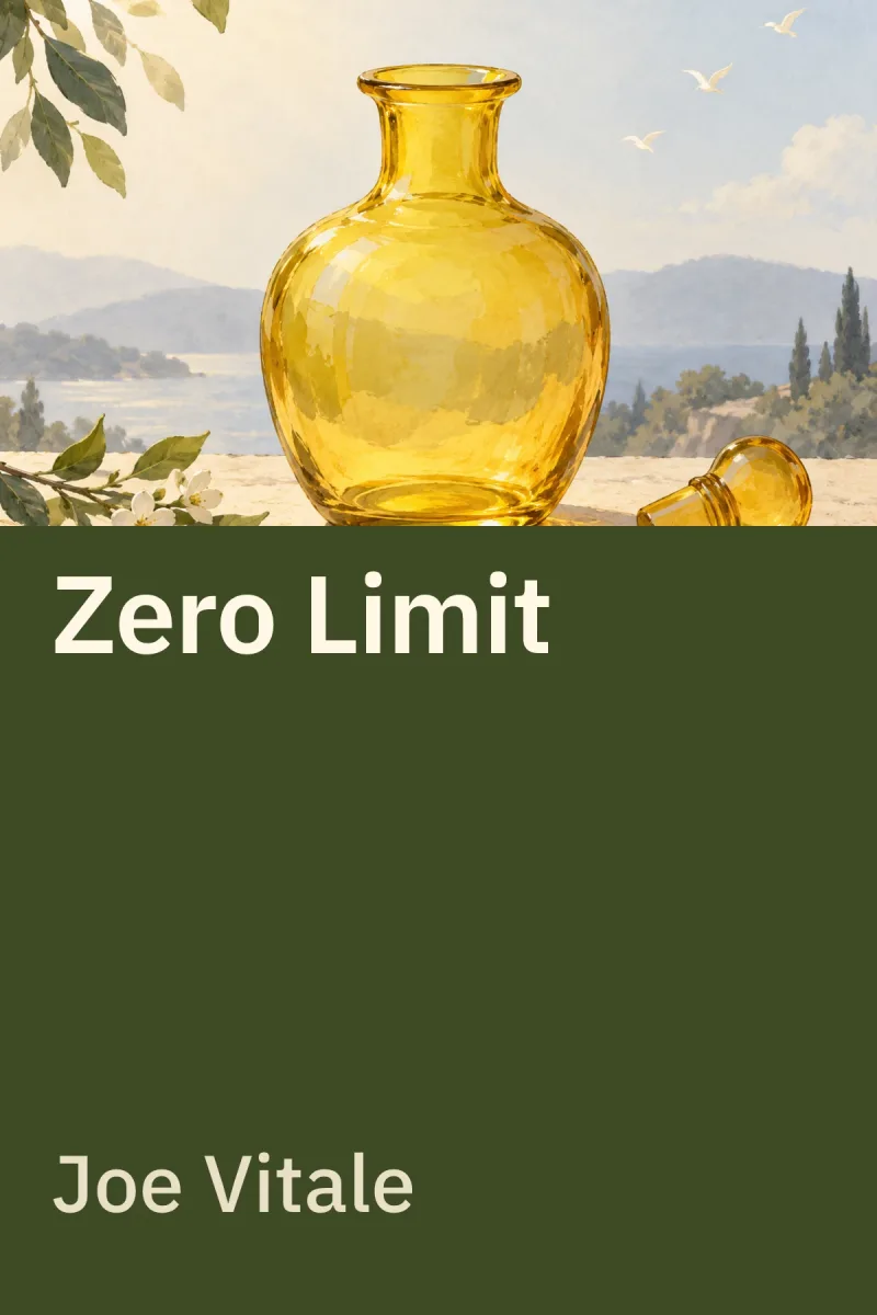 Zero Limit — Joe Vitale özgün kitap illüstrasyonu