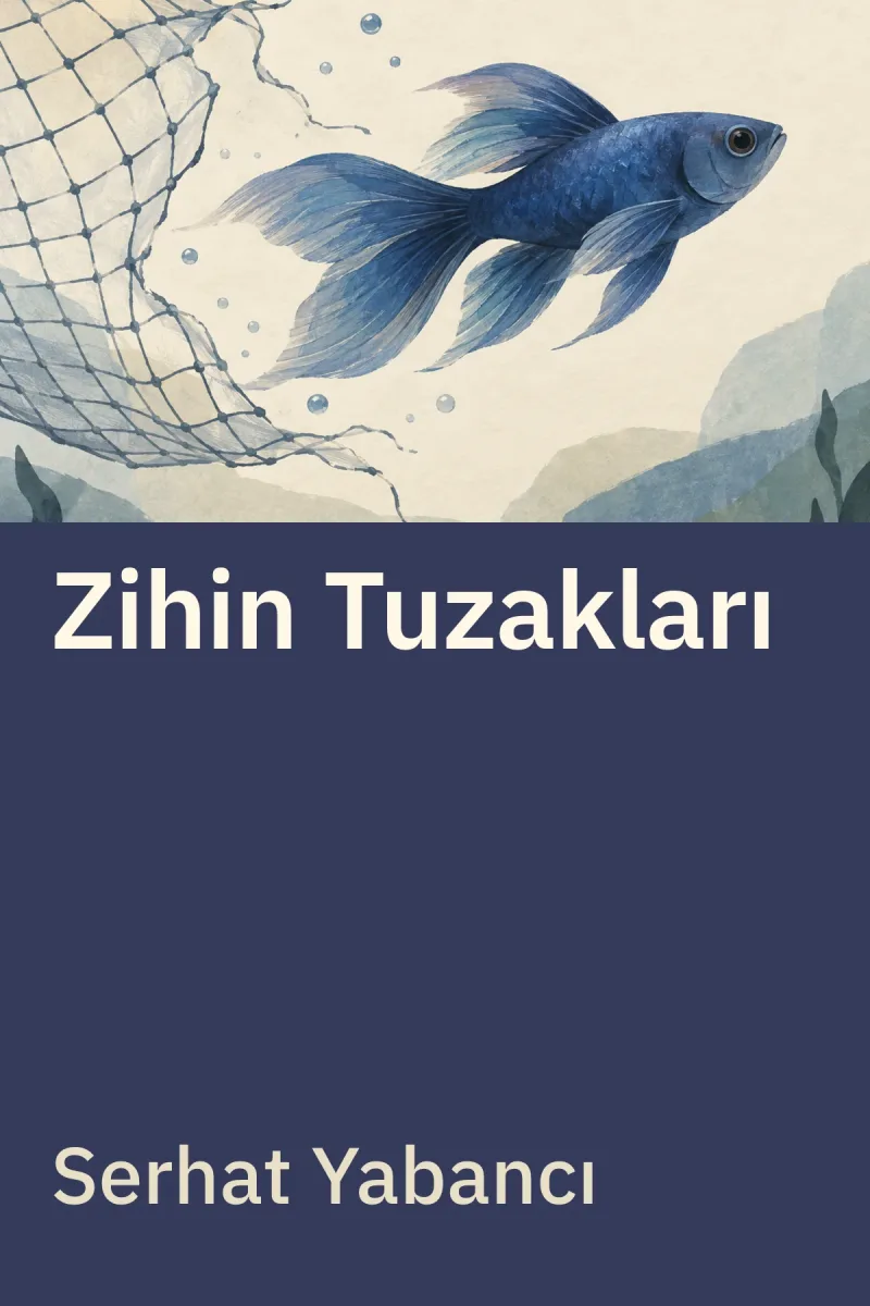 Zihin Tuzakları — Serhat Yabancı özgün kitap illüstrasyonu