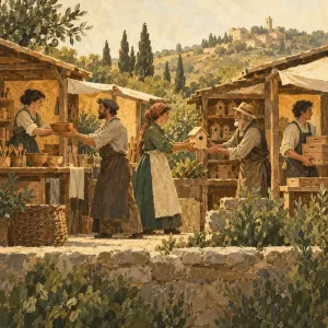 Başkalarına Yardım Etmeyi Sevenler İçin İş Okulu animasyon sahnesi