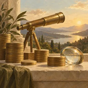 Zengin Baba Finansal IQ'nuzu Artırıyor animasyon sahnesi