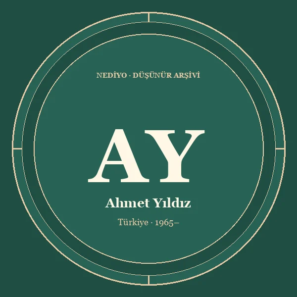 Ahmet Yıldız düşünür portresi