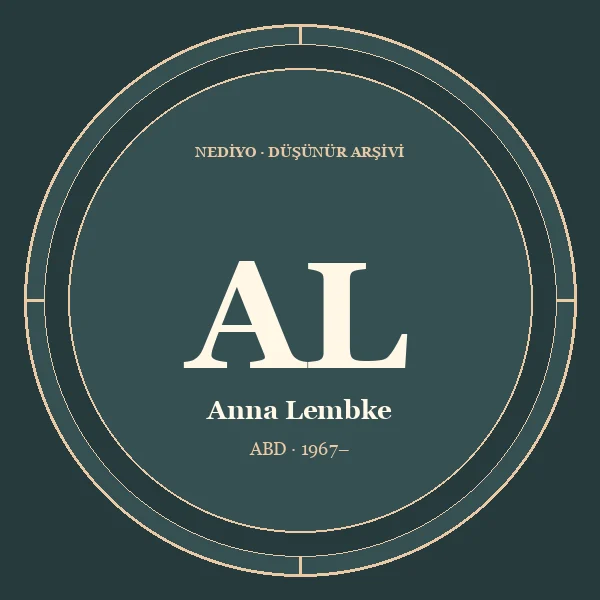 Anna Lembke düşünür portresi