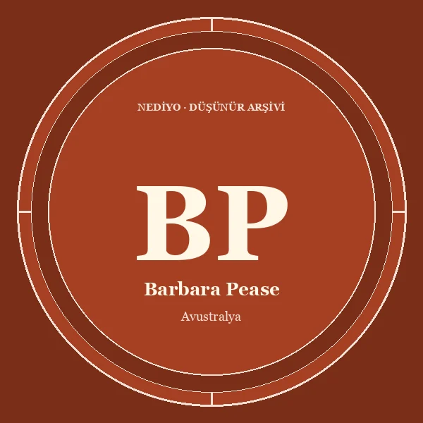 Barbara Pease düşünür portresi
