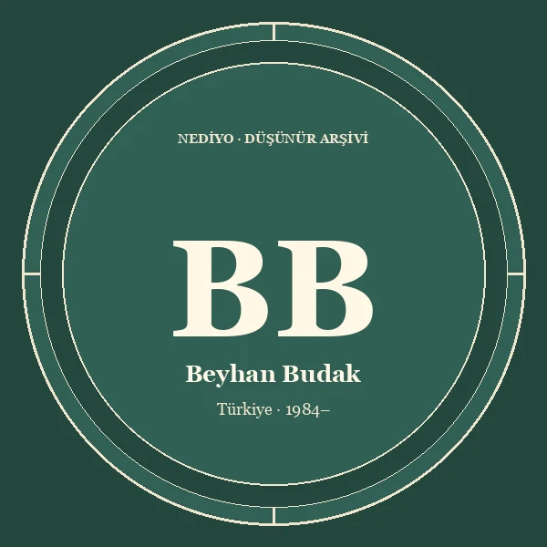 Beyhan Budak düşünür portresi