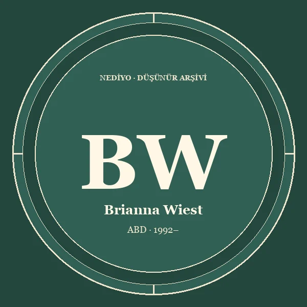 Brianna Wiest düşünür portresi