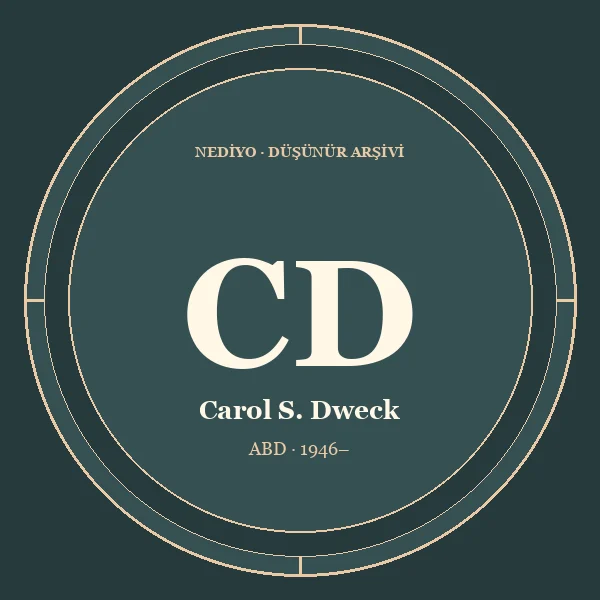 Carol S. Dweck düşünür portresi