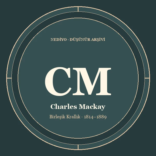 Charles Mackay düşünür portresi