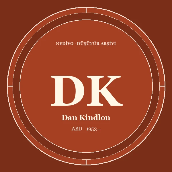 Dan Kindlon düşünür portresi