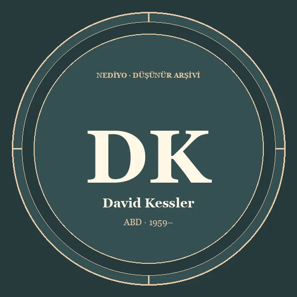 David Kessler düşünür portresi