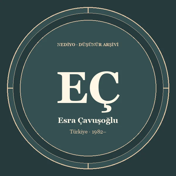 Esra Çavuşoğlu düşünür portresi