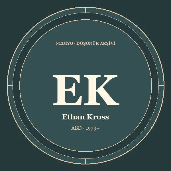 Ethan Kross düşünür portresi