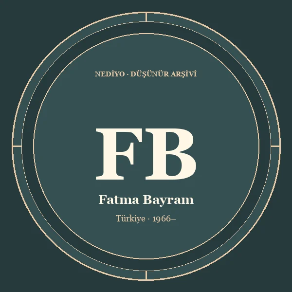 Fatma Bayram düşünür portresi