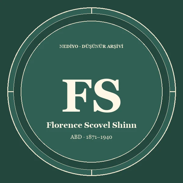Florence Scovel Shinn düşünür portresi