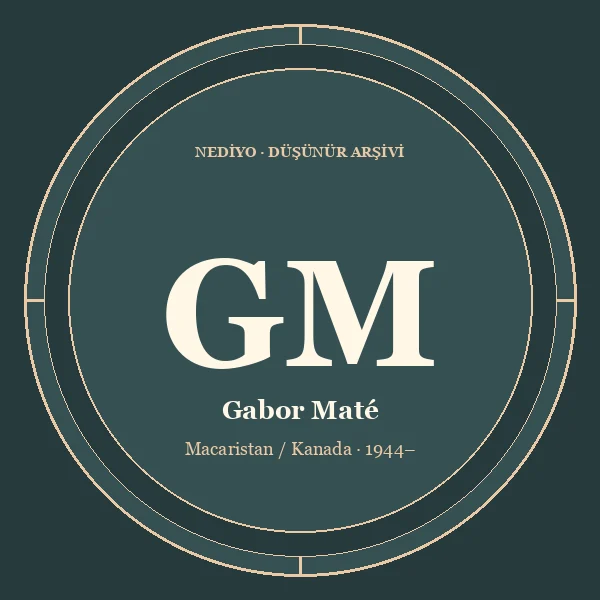 Gabor Maté düşünür portresi