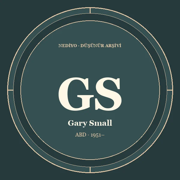 Gary Small düşünür portresi