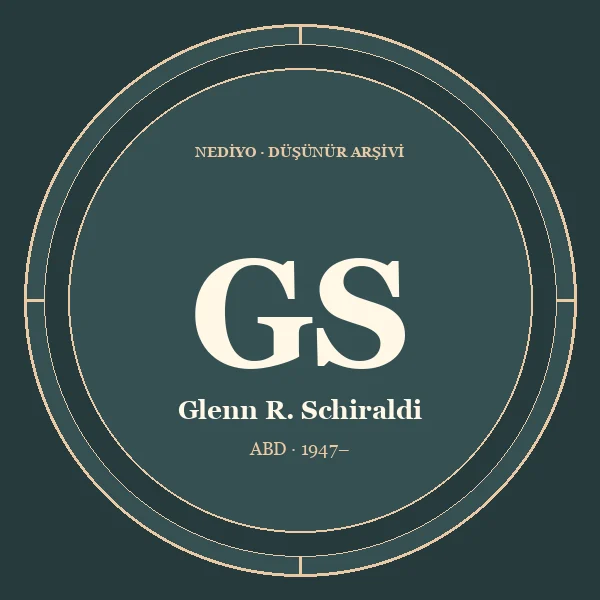 Glenn R. Schiraldi düşünür portresi