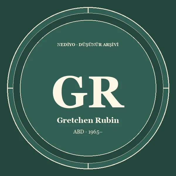 Gretchen Rubin düşünür portresi