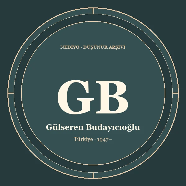 Gülseren Budayıcıoğlu düşünür portresi