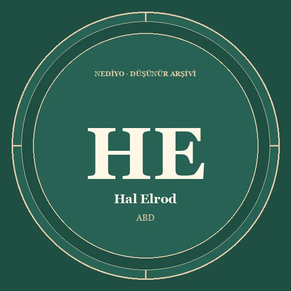 Hal Elrod düşünür portresi