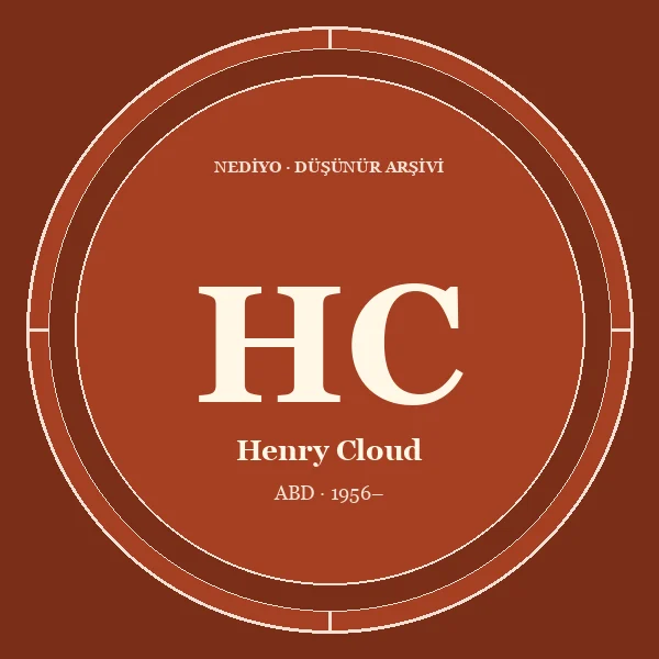 Henry Cloud düşünür portresi