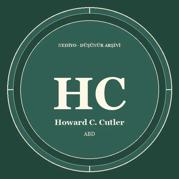 Howard C. Cutler düşünür portresi