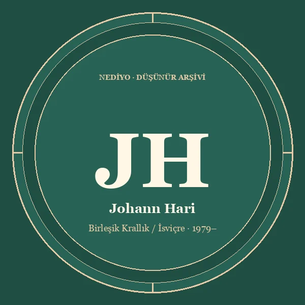Johann Hari düşünür portresi