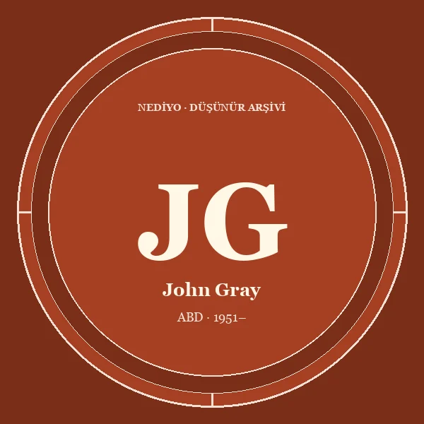 John Gray düşünür portresi