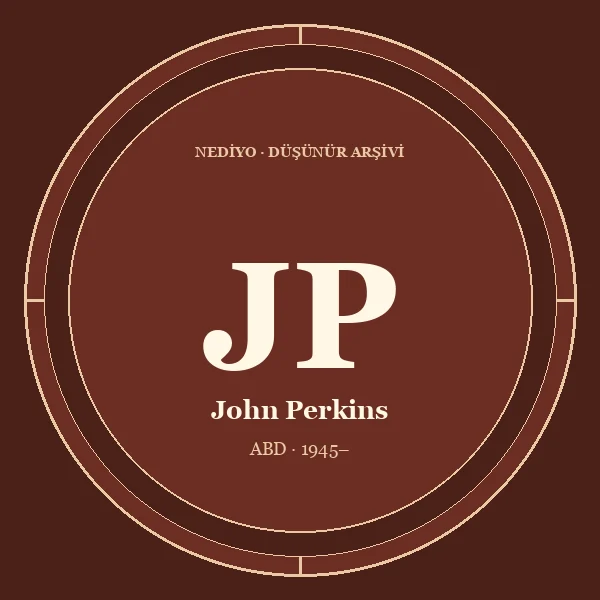 John Perkins düşünür portresi