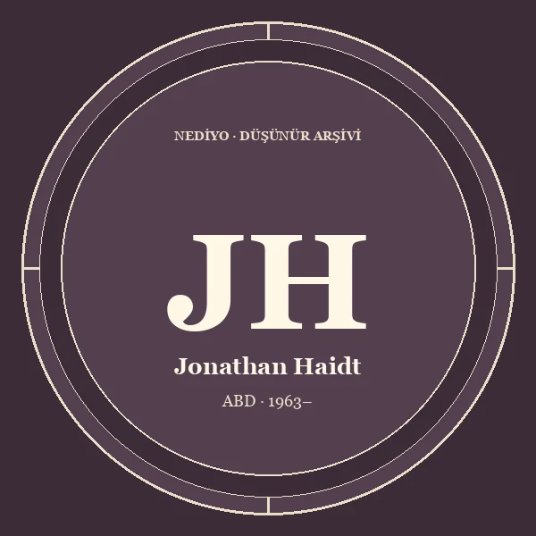 Jonathan Haidt düşünür portresi