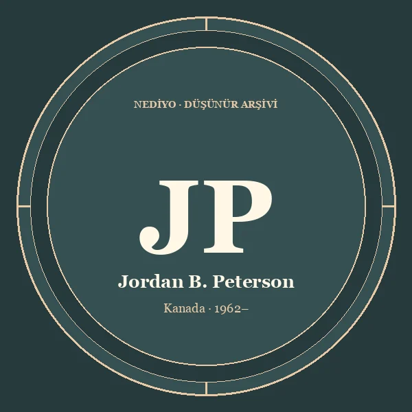 Jordan B. Peterson düşünür portresi