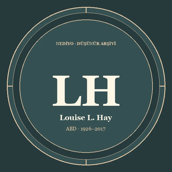 Louise L. Hay düşünür portresi