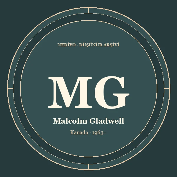 Malcolm Gladwell düşünür portresi