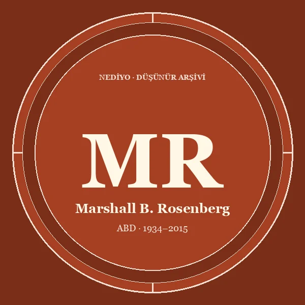 Marshall B. Rosenberg düşünür portresi