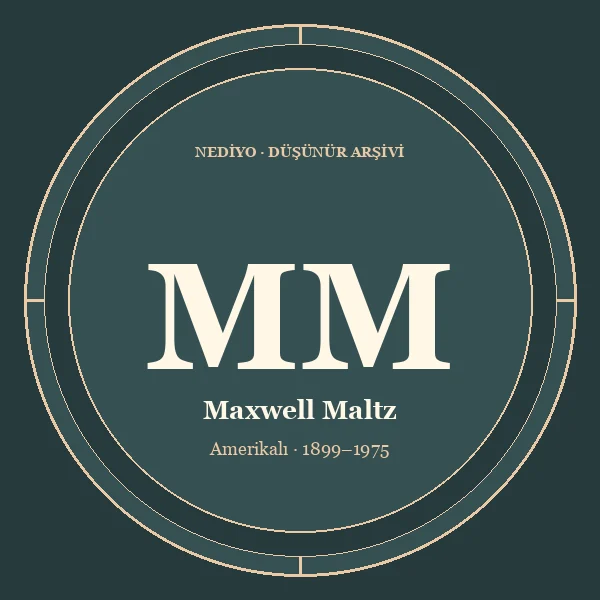 Maxwell Maltz düşünür portresi
