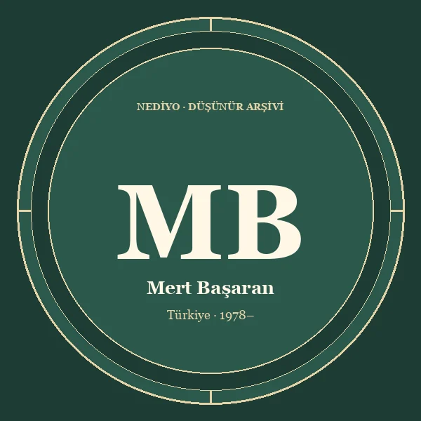 Mert Başaran düşünür portresi