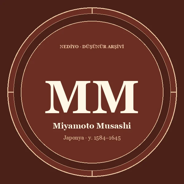 Miyamoto Musashi düşünür portresi