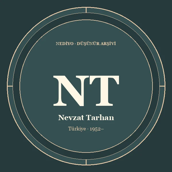 Nevzat Tarhan düşünür portresi