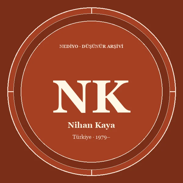 Nihan Kaya düşünür portresi