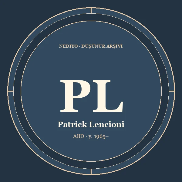 Patrick Lencioni düşünür portresi